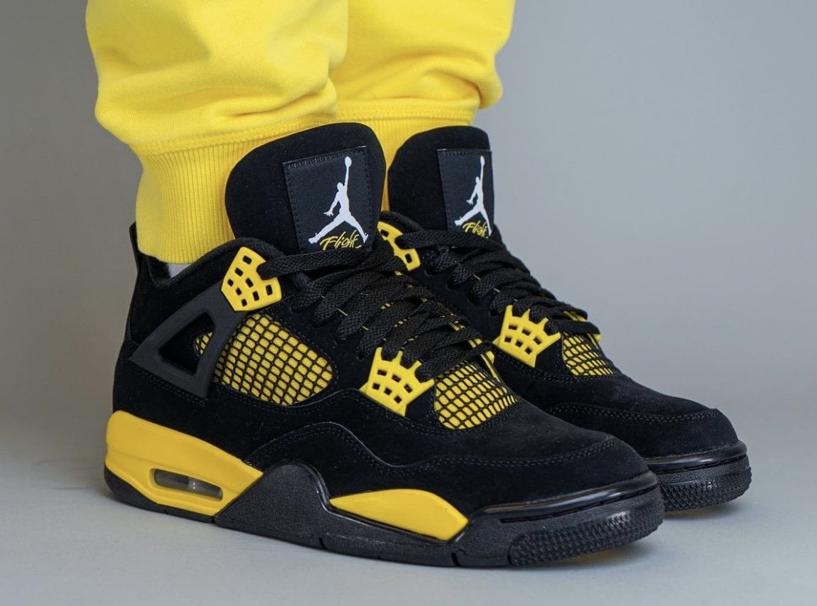 Air Jordan 4 "Thunder Yellow" (Exclusive)